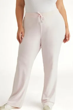 Plus-Size Og Big Bling Velour Treningsbukser