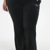 Plus-Size Sweetheart Bomull Velour Treningsbukser
