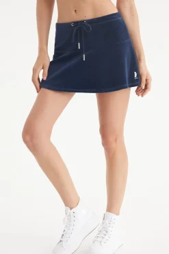 Scottie Cotton Velour MiniSkjørt