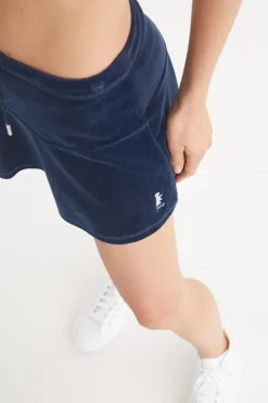 Scottie Cotton Velour MiniSkjørt