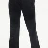 Snap Pocket Velour Cargo Pants