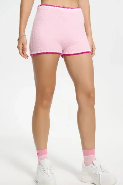 Tipped Sweater Shorts