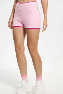 Tipped Sweater Shorts