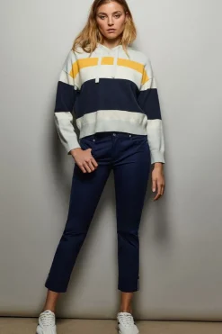 Tretorn Hettegenser Med Cropped Stripete Genser