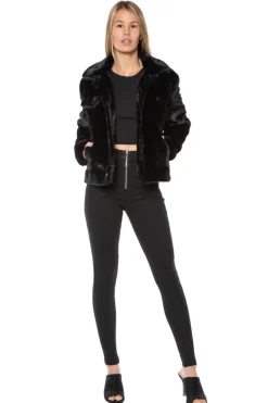 Vegan Fur Lux Trucker-Jakke—Rejuiced