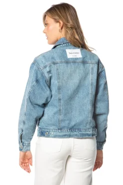 Vendbar Monogram Trucker-Jakke